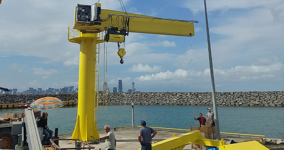 Jib Crane Berdiri Bebas