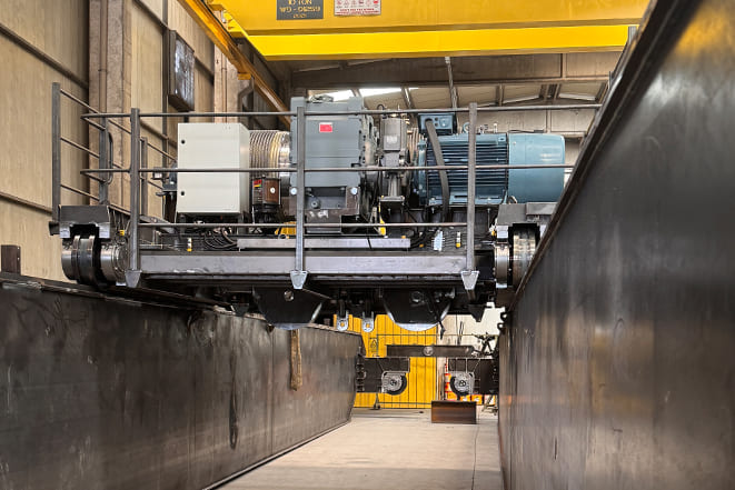 Struktur process crane