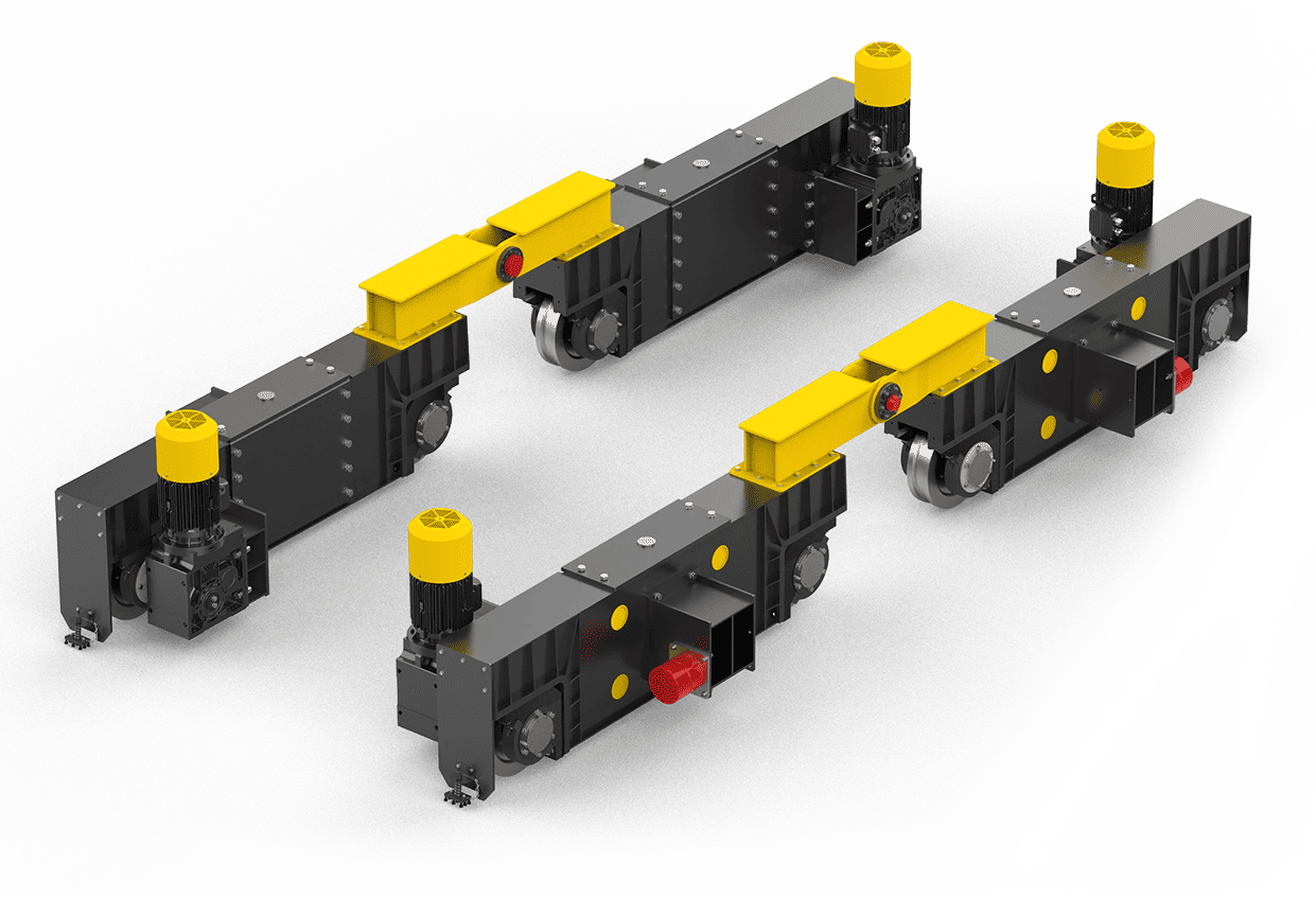 End Carriage Overhead Crane Tugas Berat