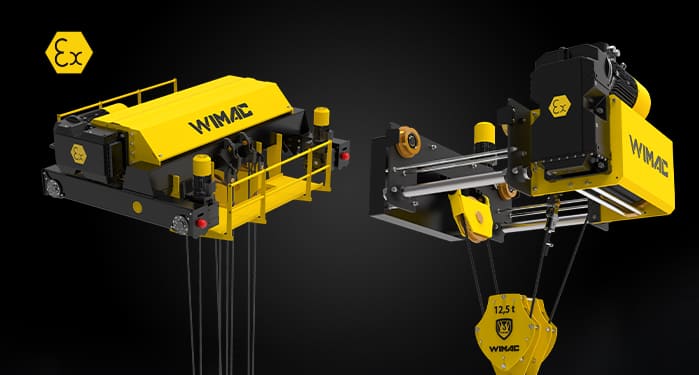 Wire rope hoist explosion proof - Hoist bersertifikat ATEX Turki