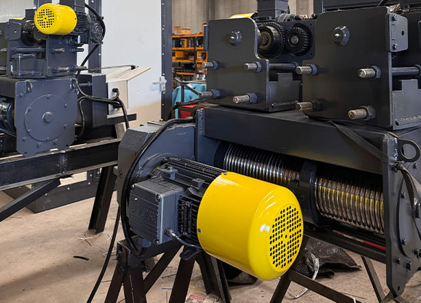 Produksi Hoist Monorail Tinggi Standar