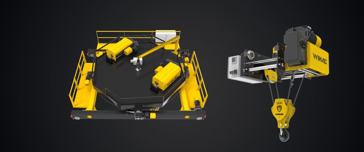 Wire rope hoist elektrik chain hoist trolley crane produsen Turki