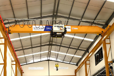 Overhead crane industri kapasitas angkat tinggi