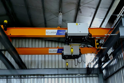 Overhead crane tugas berat untuk pabrik baja dan pengolahan logam