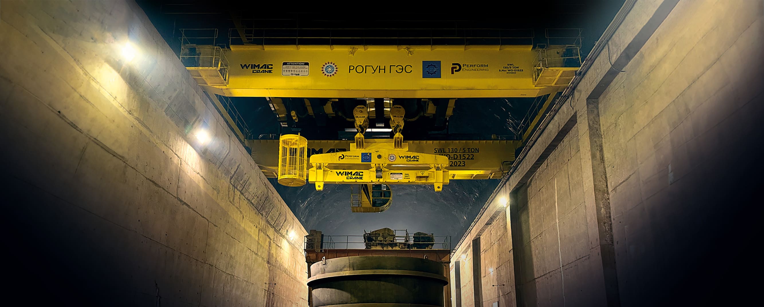 Operasi Overhead Crane